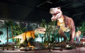 animatronic dinosaur landmark