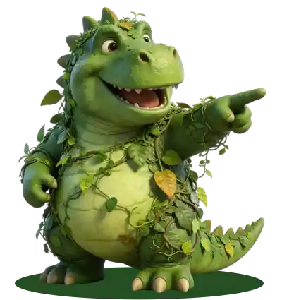 Cute little dinosaur