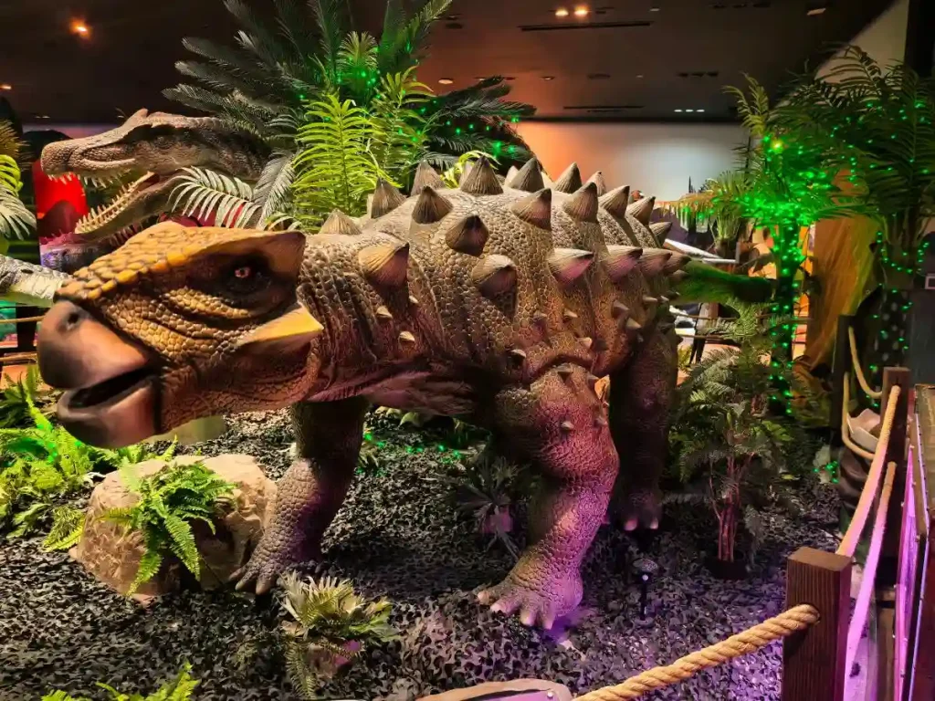 interactive dinosaur exhibit indoor 1