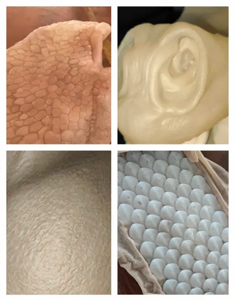 Surface Covering Materials for Animatronics