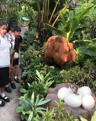 turnkey animatronics project for Singapore