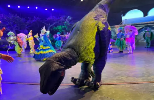 The lightweight performer-driven puppet for live show