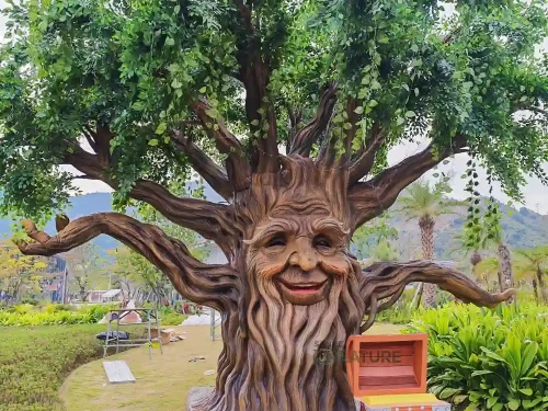 S1402001 Animatronic Tree with Talking H=6M (6)